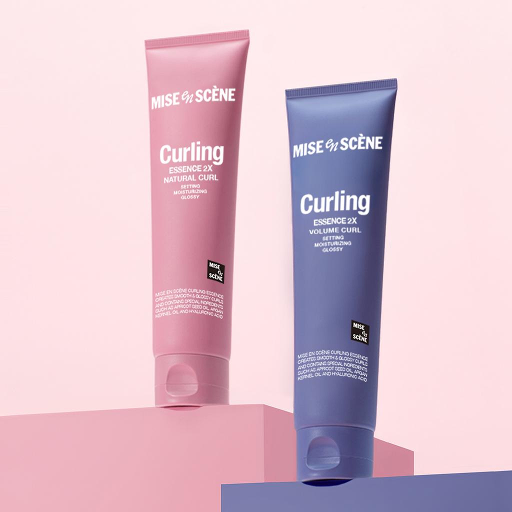 Mise En Scene Curling Essence 2x Natürliche Locke 150ml – Sanfte Locke, Flexibler Halt, Koreanisch