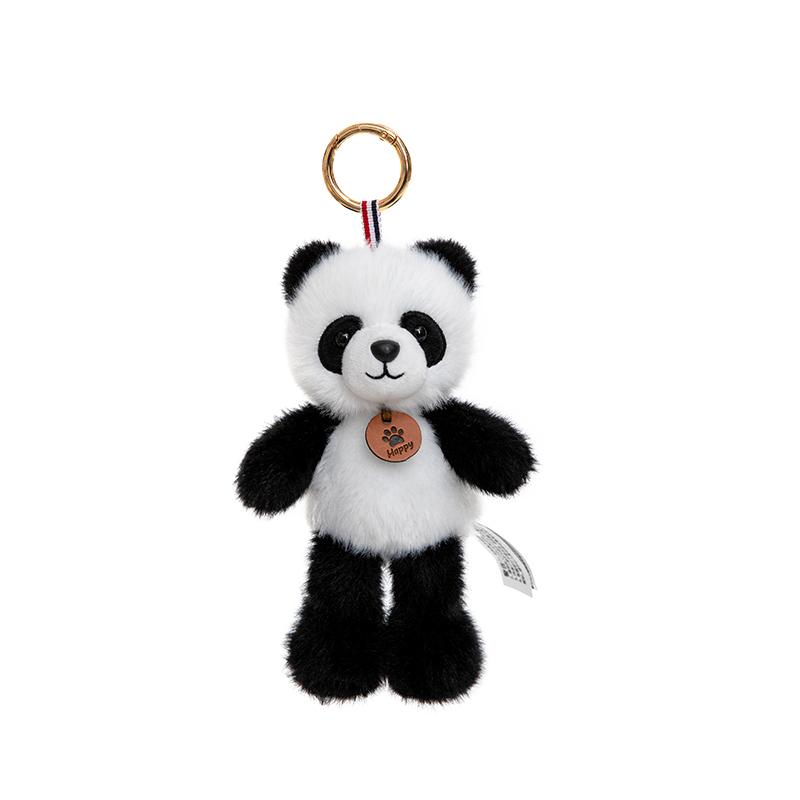 11 Styles Cartoon Animal Plush Pendant Cat Lion Crocodile Donkey Chimpanzee Toys Cute Keychain Pendant Bags Decor Car Interior