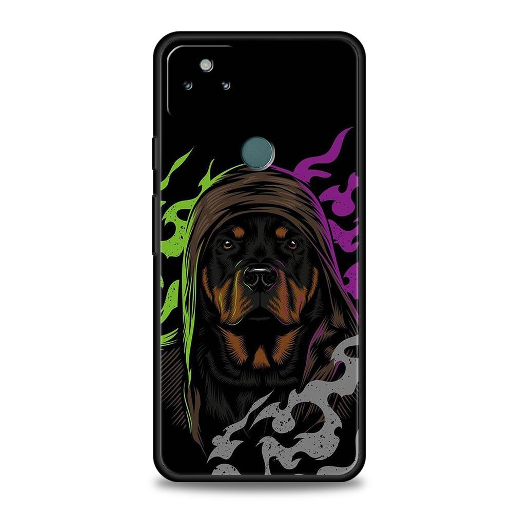 Doberman Dog Phone Case Cover for Google Pixel 10 9 8 7 6 9A 8A 7A 6A Pro Shockproof Soft TPU 9 Pro XL Shell Capas Fundas Coque