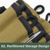 Durable Card Key Pouch Compact Belt Waist Pack Portable Tool Organizers Bag  Mountaineering