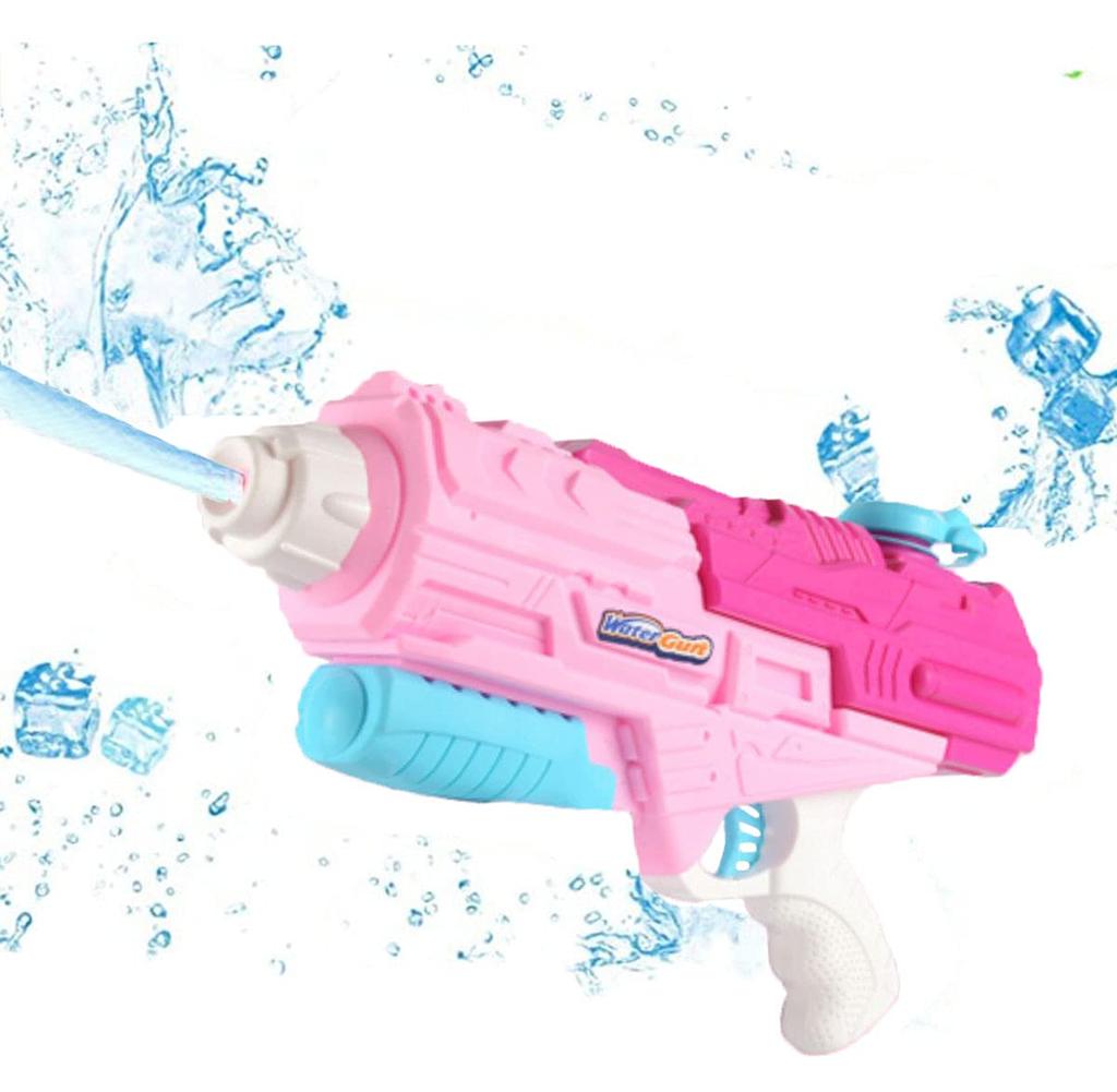 Ousaliyea Water Gun Set, Pressurized Water Pistol with a Large Capacity of 1250cc and a Powerful Projectile Range of 10-12m, Suitable for Kids and