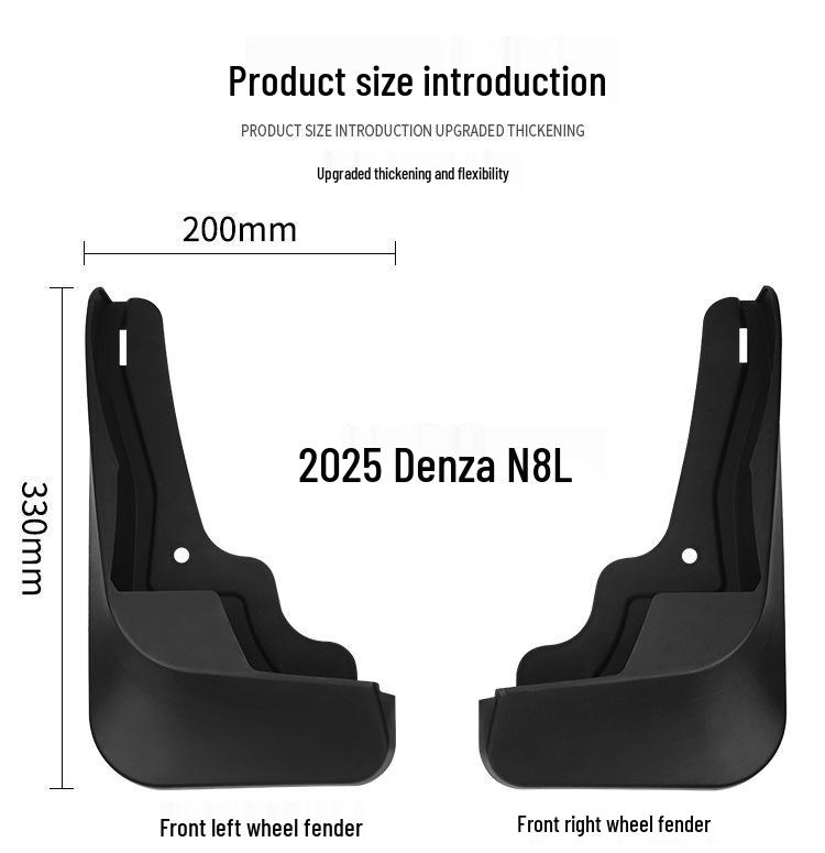 Denza N8L 2025 Car Tire Mudguard Accessories
