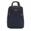Anello Grande FAM GHW0002 Backpack, A4 Size, Water-Repellent, 10 Pockets, Navy