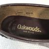 80er-90er Made in USA Oakwoods Echtes Leder Mackay Penny Loafer Herren 26.5-27.0 Rotbraun(GEBRAUCHT)