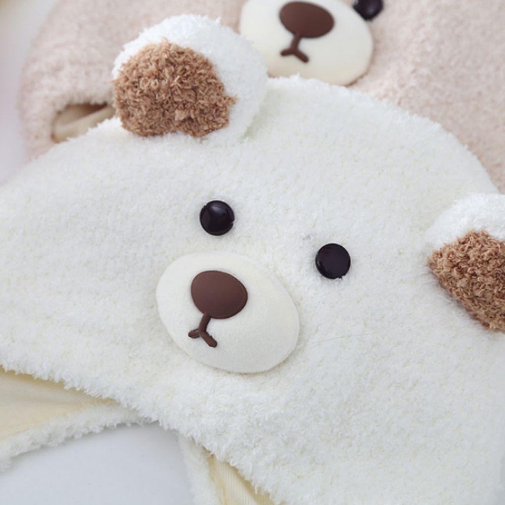 Cartoon Ear Winter Baby Earmuffs Warm Ear Protection Cap New Baby Knitted Cap