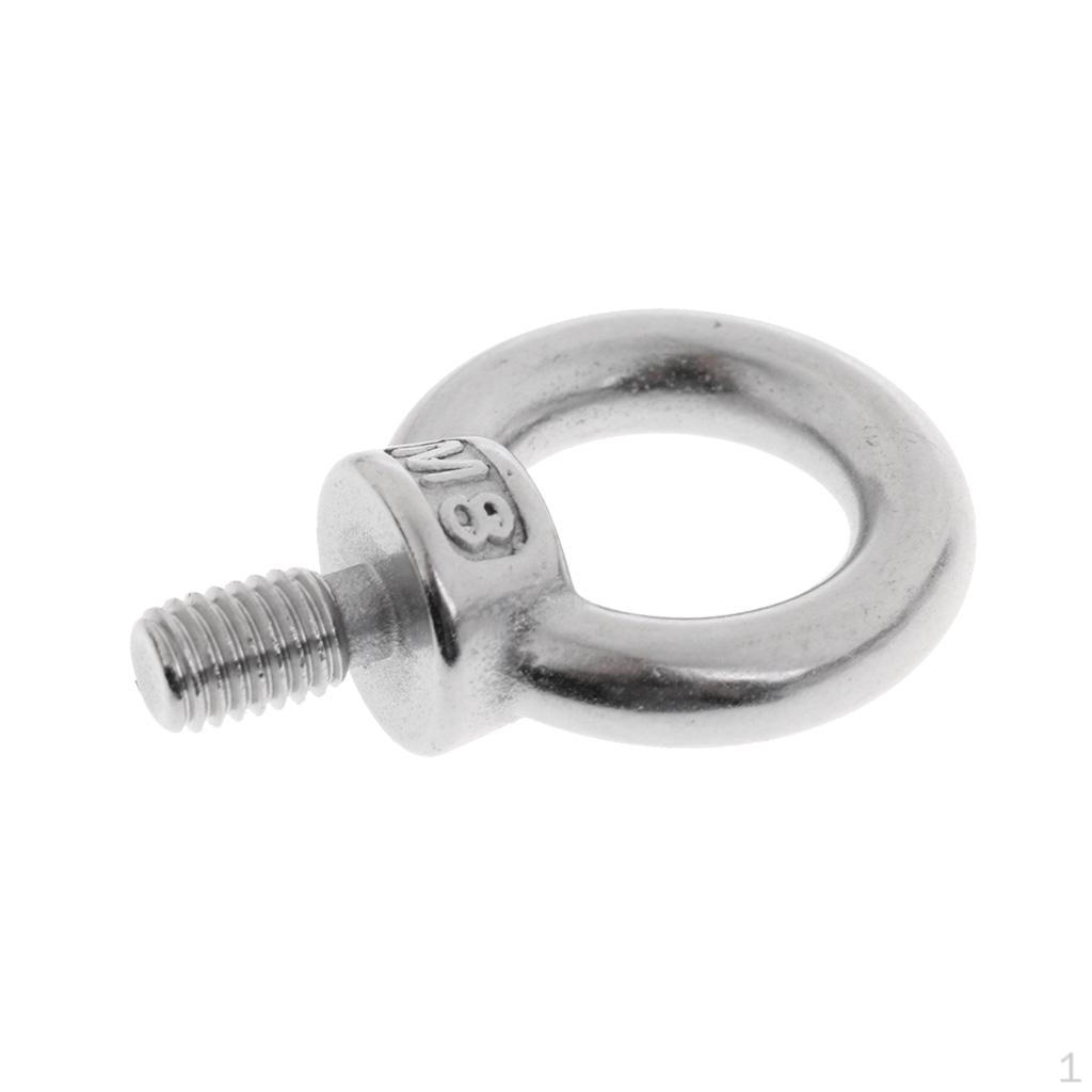304 Stainless Bolts Eye Screws with M6-M20 Thread