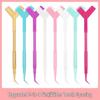 Eyelash Perming Y-Brush: 10pcs 3-in-1 Tool for False Lash Application & Doll Perming