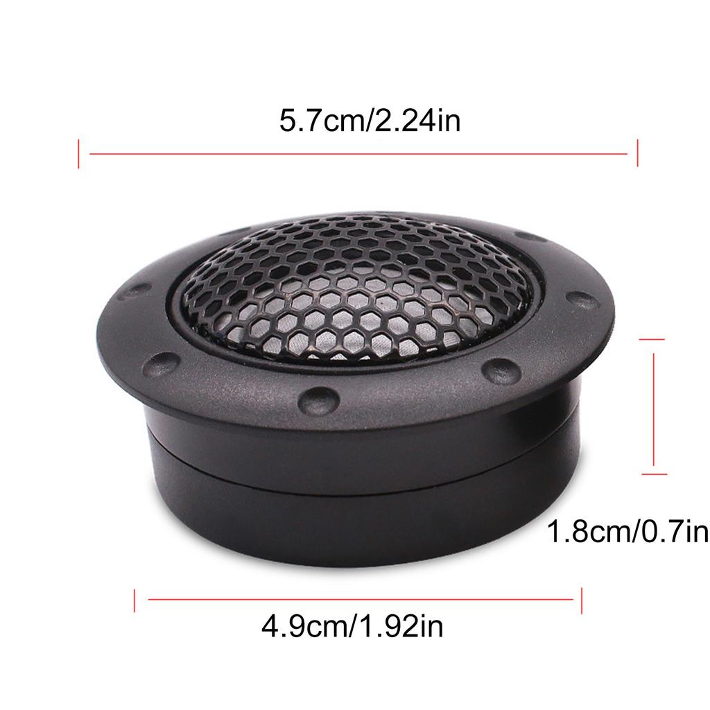 Auto Sound Tweeters Wide Frequency Response & Anti Magnetic Car Tweeter Speakers set High Durability for  High note