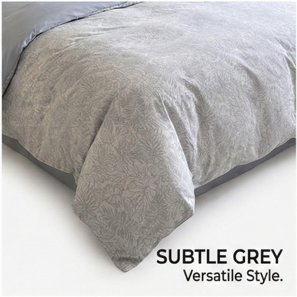 Grynos medvilnės šlifuotos lovos komplektas - Pilnas keturių dalių komplektas, įskaitant visą medvilnę sudarančius paklodę ir užvalkalus pagalvėms - Trijų dalių patalynės komplektas