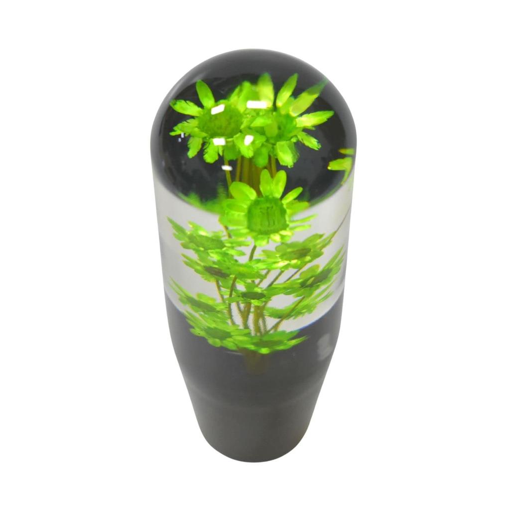 JINGLING Underwater Flower Shift Crystal Shift Universal Fit for AT and MT Compatible with Japanese Includes 3 1 Green Knob, Knob, Vehicles, Cars,