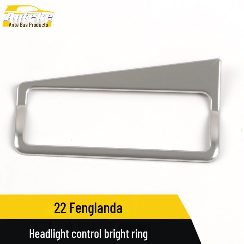 Fits 22 Fenglanda Models: Headlight Bright Ring & Adjustment Switch Decorative Sticker