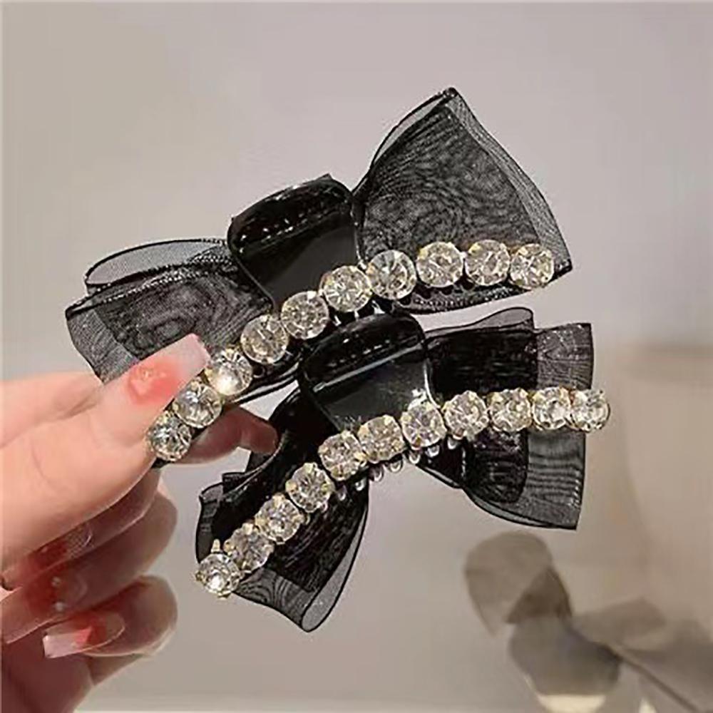 

1pcs Korean Ins Style Bowknot Hair Clip Bangs Hair Clip Fashion All-macth Hair Pin for Women
