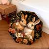 1 PC Automatic Folding Umbrella - Flowers and Animals Pattern, Portable & Foldable Design with 8 Ribs, Christmas Birthday Gifts