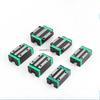 HGR20 HGR15 2pcs Square Linear Guide Rail+4pcs HGH20CA/HGW20CC HGH15CA/15CC Flang Slide Block Carriages For CNC Router Engraving
