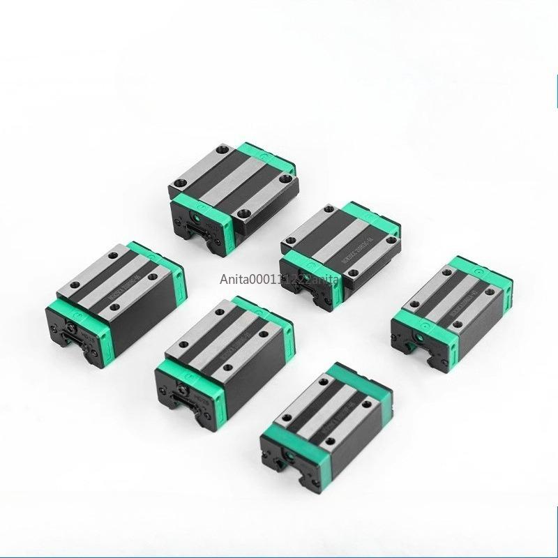 HGR20 HGR15 2pcs Square Linear Guide Rail+4pcs HGH20CA/HGW20CC HGH15CA/15CC Flang Slide Block Carriages For CNC Router Engraving