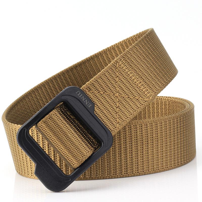 Belt Unisex Versatile And Slimming With Metal Buckle Belt Paired With Jeans