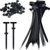 Universal Nylon Push-In Rivet & Cable Tie for Car Bumpers, Mudguards & Fenders