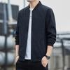Vår och Höst Ny Jacka Herr Ståkrage Casual Jacka Herr Vår och Höst Andningsbar Ungdom Slim-fit Trend Herrkläder