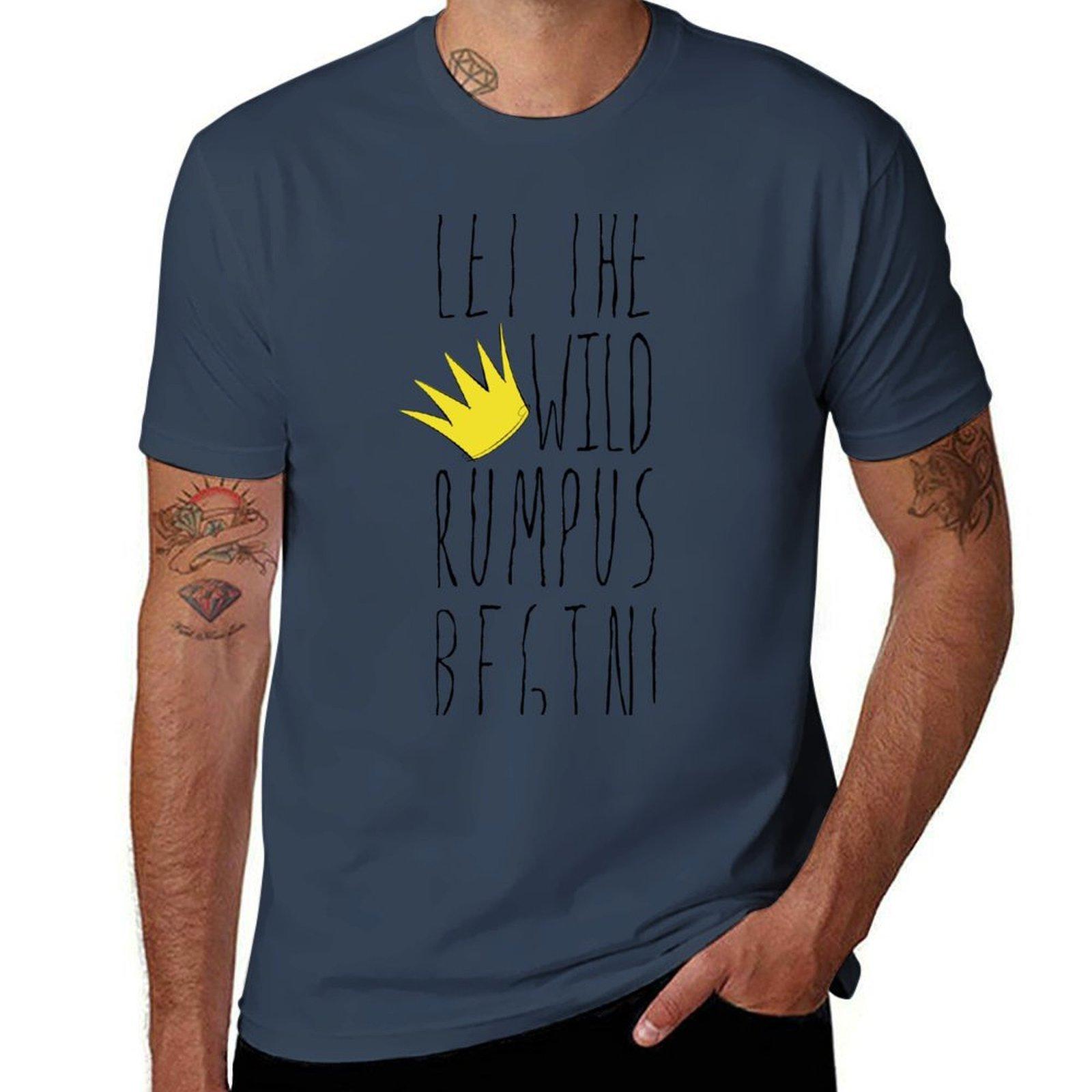 Where the Wild Things Are Rumpus Begin Crown Cutout TShirt Festive Simple TShirt S