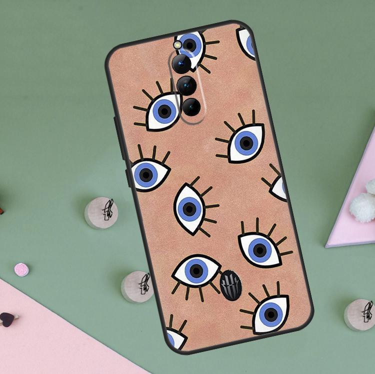 Lucky Eye Blue Evil Eye Print Case For Red Magic 10 8 9 Pro Plus 6 6S 7S 7 Pro 5G 6R RedMagic 9S 8S 10S Pro Plus Cover