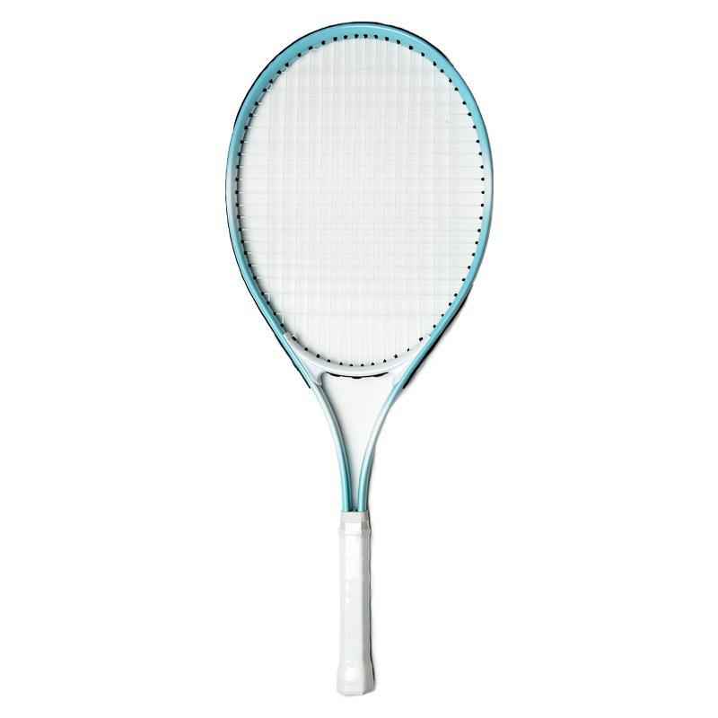 Aluminium/Eisenlegierung Tennis Trainingsschläger für Erwachsene & Kinder - Hohe Rückprallfläche & Einzelspiel.