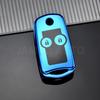 2 Buttons Tpu Flip Car Key Shell For Honda Civic Dio Fit Crv Hrv Accord Odyssey Jazz Folding Cover Protector