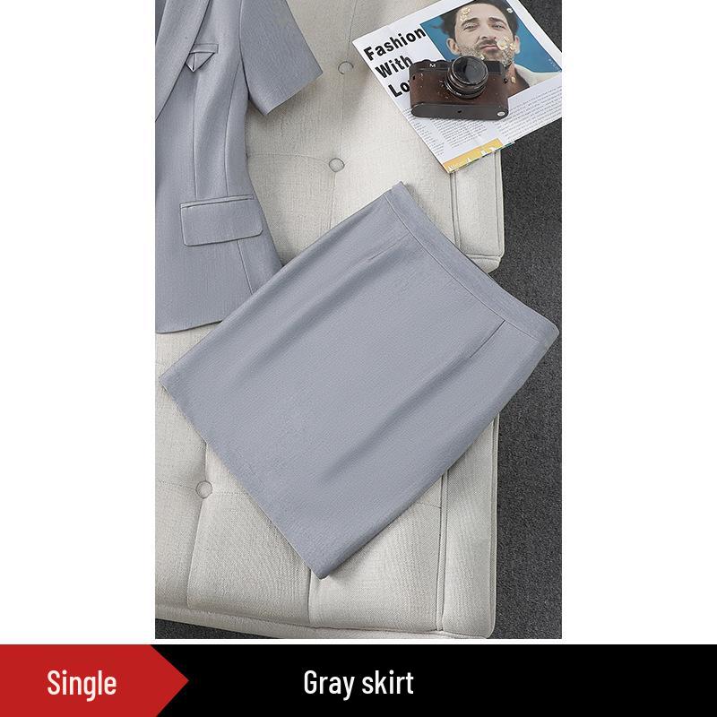 Elegant Women's Slim Fit Business Suit Set for Interviews and Work