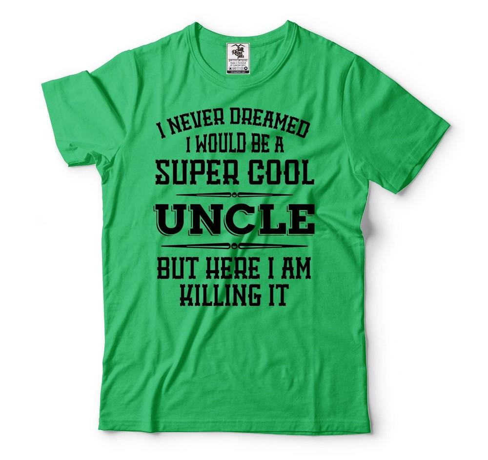 Men s Uncle T Shirt Uncle Killing it Shirt Funny Uncle Shirt Uncle Gifts Unisex T-Shirt L