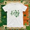 St Patricks Day Green 317 T Shirt Adult Cotton Casual Festival Graphic T Shirts Funny Lucky Irish Unisex Woman Man Party Tee