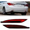 Rear Bumper Reflector Lights For Hyundai Sonata 2011 2012 2013 2014 Tail Light Brake Light For Sonata 8th Replacement LED Rear Lamp with Turn Signal