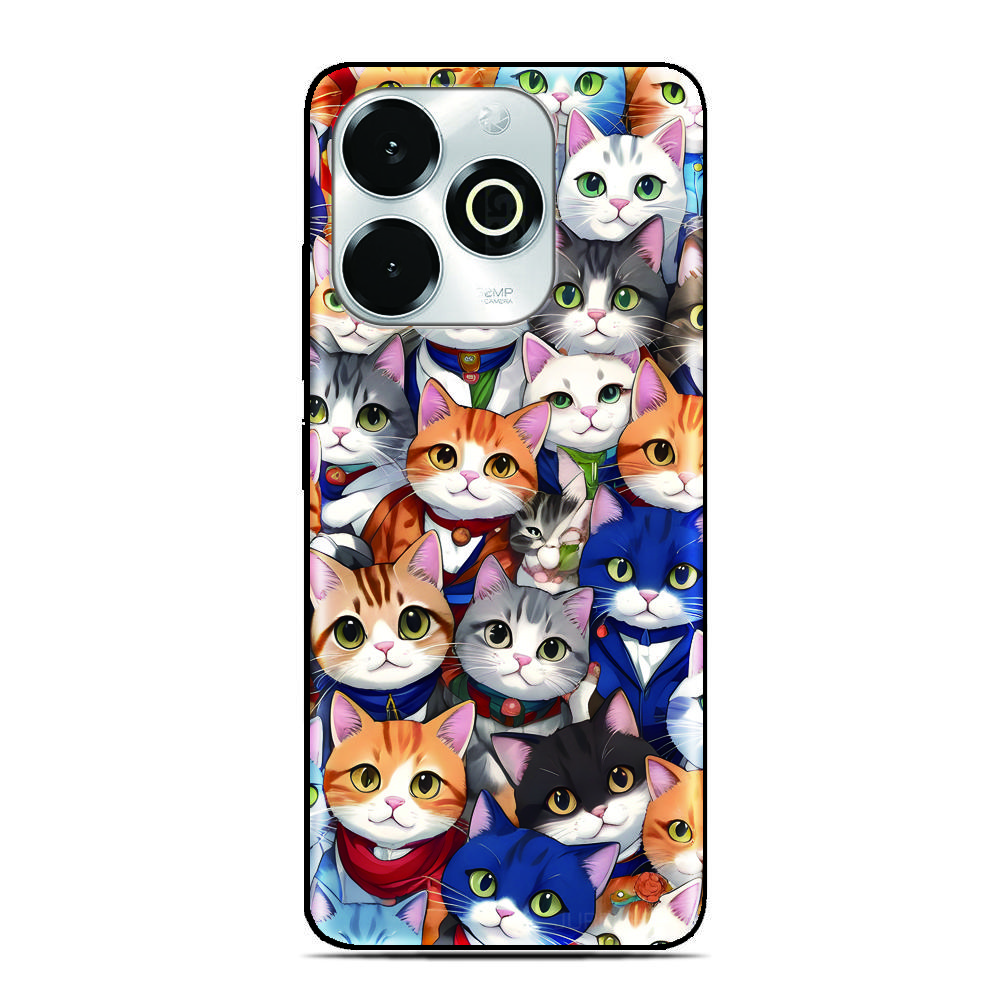 

Cute Cat Phone Case For Motorola Moto G35 G75 G71 G34 G53 G96 G22 E40 E30 E20 G13 G14 G42 G31 G41 G30 G20 G10 G50 G51 Cover Moto G54 5G