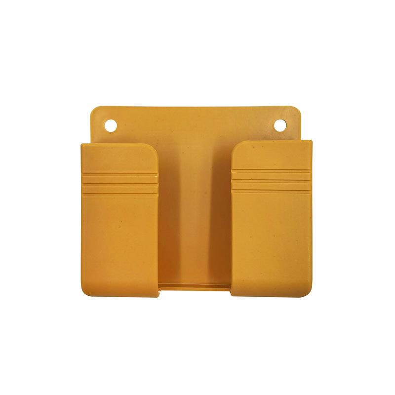 Wall Mount Phone Holder Adhesive Punch Free Remote Control Holder Plug Organizer for Home Bedroom Kitchen Office Storage