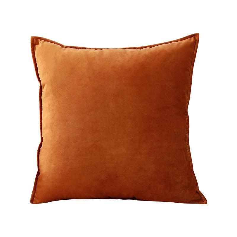 Velvet pillow cover light luxury office pillow bedside soft bag cushion waist pillow back sofa pillow thickened 30*50cm (single pillowcase)