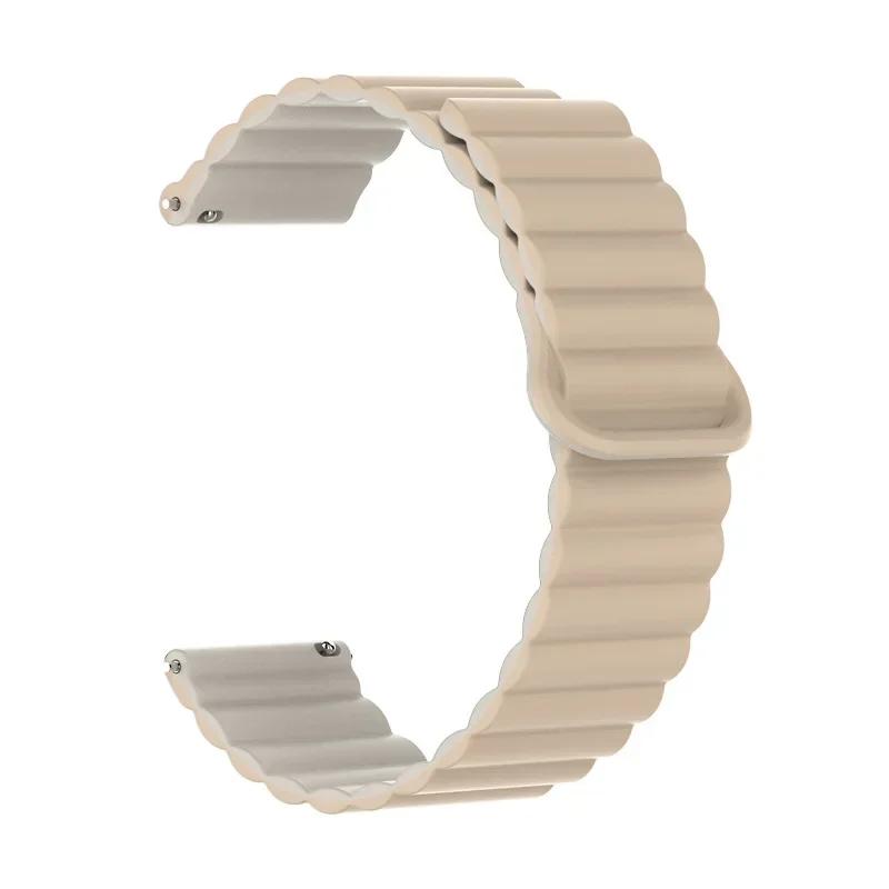 20mm 22mm Magnetic Loop band For Amazfit GTS4/2/3/3pro/GTS2 Mini/GTR 4 42mm/47mm/GTR2/2e/stratos belt bracelet Amazfit bip strap