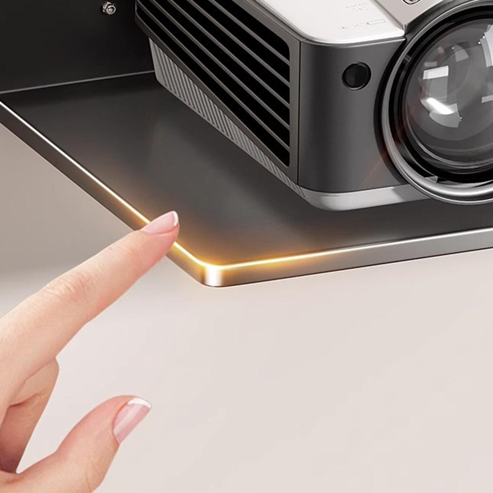 Sturdy Multi functional Rack for Electronics Store Your Router Projector & DVD Player Safely Reliable Carbon Steel