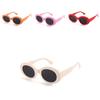 Stylish Polarized Childrens Sunglasses Oval Frame Summer Outdoor Uv Protection