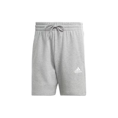 Essentials French Terry 3 Stripes Shorts Men Shorts Gray IC9437