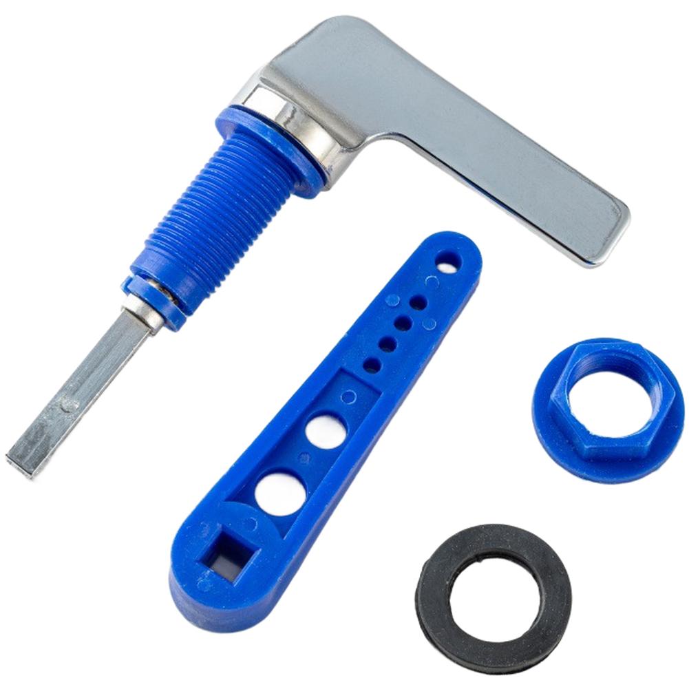 

Compact Zinc Alloy Toilet Wrench with Ergonomic Bent Handle for Tank Service White Orange Blue 12.5 x 3.4 x 4.2 cm синий