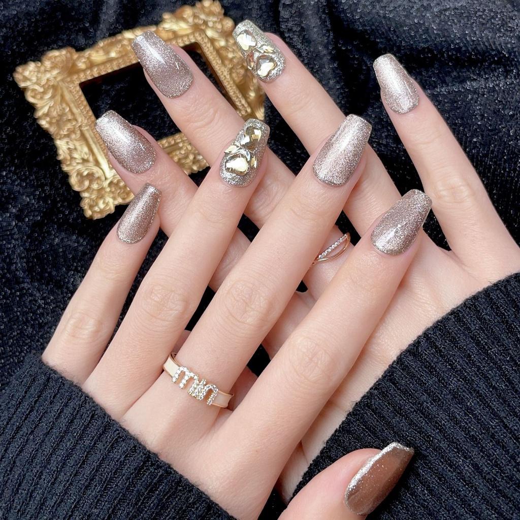 

Глаз Модный Кот Французский Стиль Наклейки для Ногтей Ослепительные Стразы Женские Для L