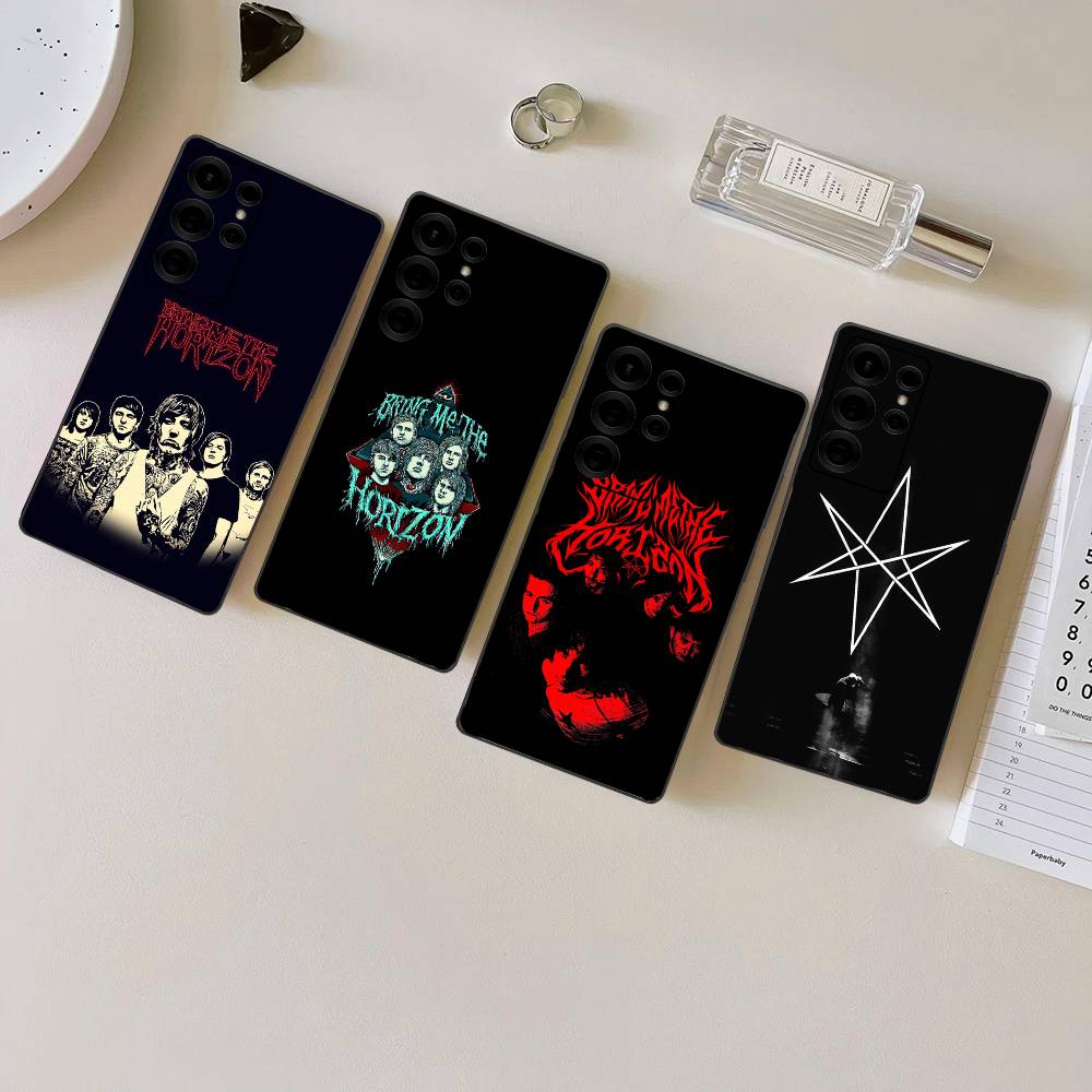 Bring Me The BMTH Horizon Phone Case For Samsung S 24 Fe 25 Ultra Plus 20 Lite 21 30 22 23 24 22 Ultra 5G Fundas