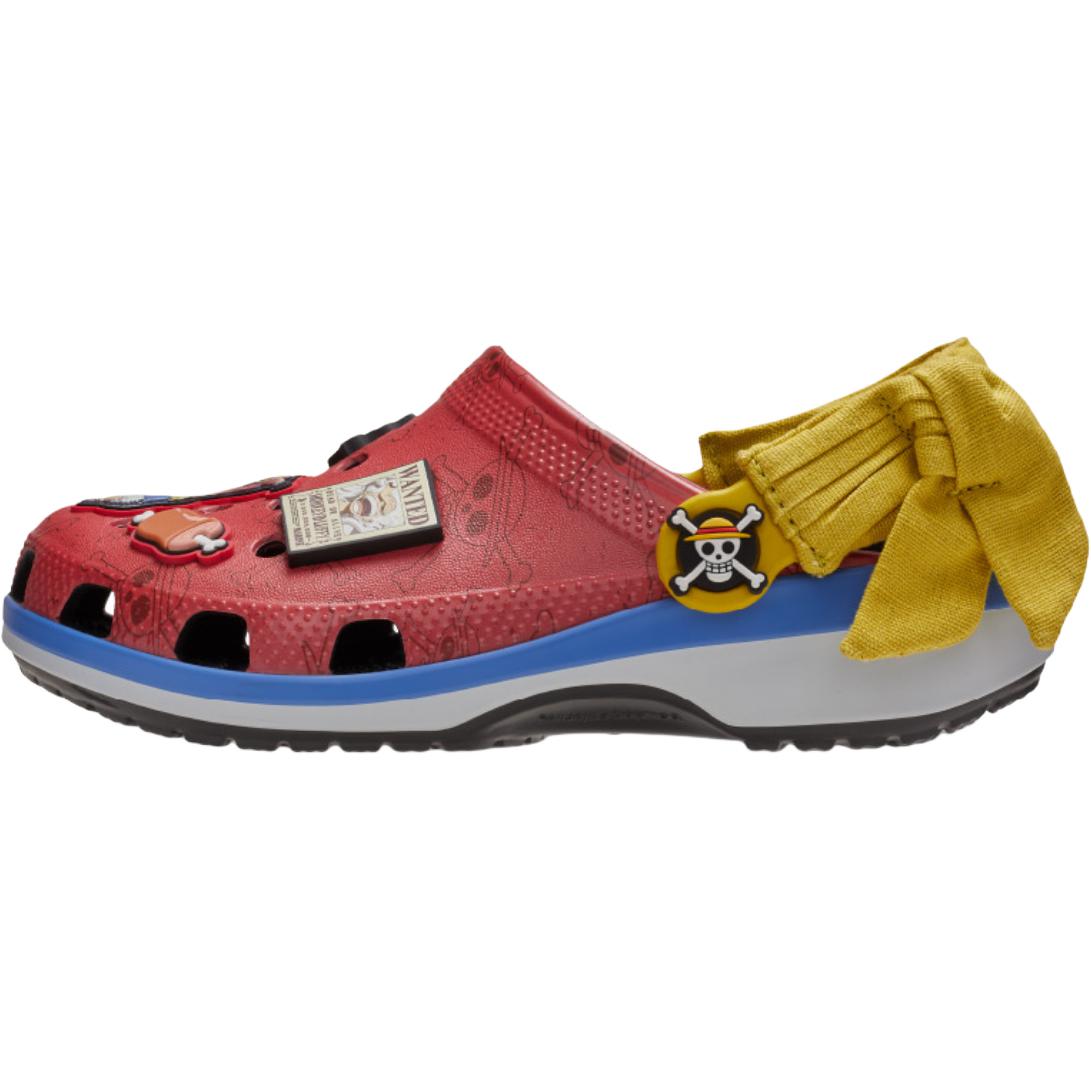 One Piece x Crocs Классические клоги Детские Кроссовки Luffy Детские Красный Мультиколор 212127-90H 33-34