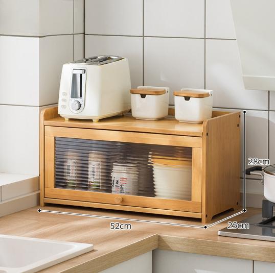 Wooden Desktop Storage Cabinet Cup Organizer Cosmetic Arrangement Der Batoom Elf Wood Material Other Installation