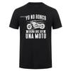 Motorcycle Biker TShirt Funny Spanish Sayings Cotton Unisex Unisex Cotton Streetwear Tee Shirt Short Sleeve Unisex Tops HJ002