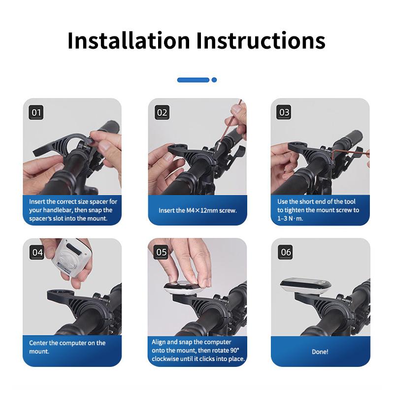 Bicycle Computer Mount Holder Plastic Mtb Mountain Bike Handlebar Odometer Stopwatch Rack Garmin Bryton Wahoo Road Cycling Parts