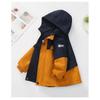 Giacca Reversibile Foderata in Pile per Bambino Invernale Doppia Faccia con Cappuccio Antivento Impermeabile Calda Giacca da Esterno Per