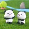 Cute and Adorable Little Panda Decorative Garden Landscape Resin Handicraft Small Ornaments