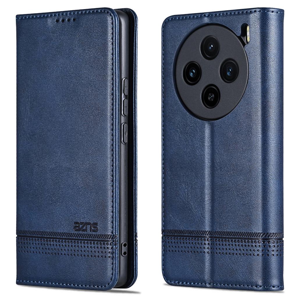 AZNS For vivo X100s 5G Case Magnetic Auto Closing PU Leather Phone Wallet Cover