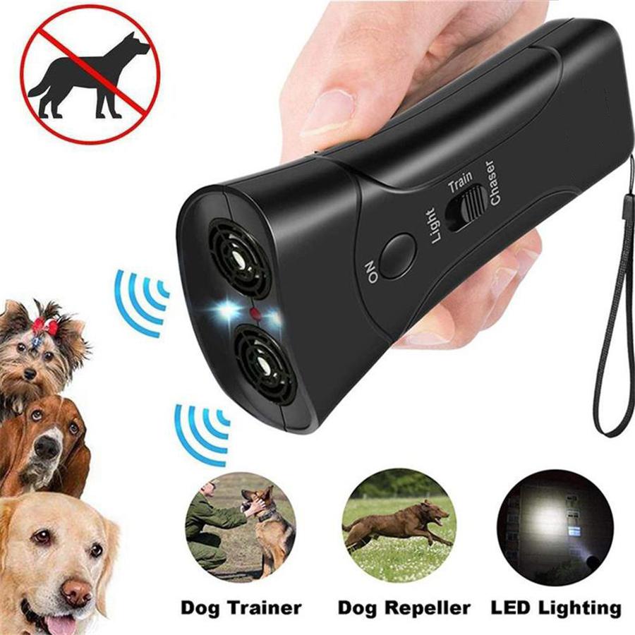 Ultrasonic Pet Dog Stop Barking Away Anti Bark Training Repeller Control Device