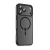 Applicable iPhone17ProMax Armor Magnetic Suction Mobile Phone Case Matte Surface Matte Apple 16 Airbag Anti-drop Protective Cover