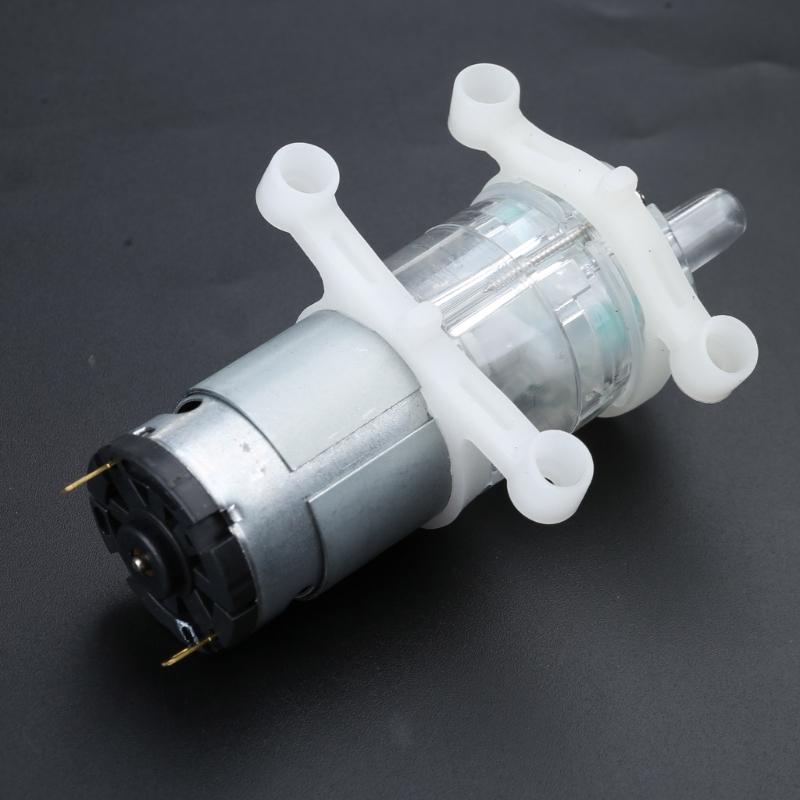 DC12V Self-priming Diaphragm Mini Pump Shock Absorption Silent Water Pump for Water Dispenser, Shower, Beauty Equipment